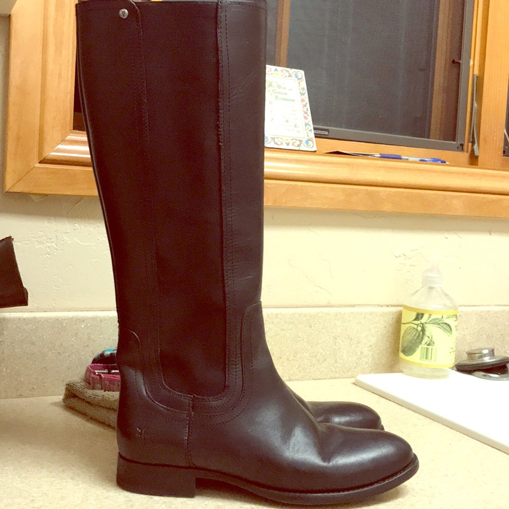 Black Frye riding boots in great condition